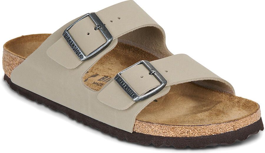 Birkenstock -Dames kaki camouflage slippers & muiltjes - Foto 3