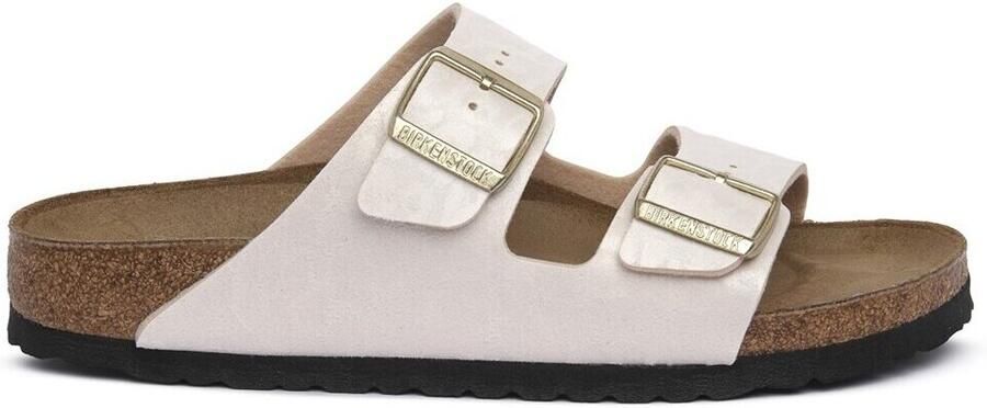 BIRKENSTOCK Slippers Dames Arizona Bs Maat: 39 Materiaal: Leatherlook Kleur: Wit - Foto 7