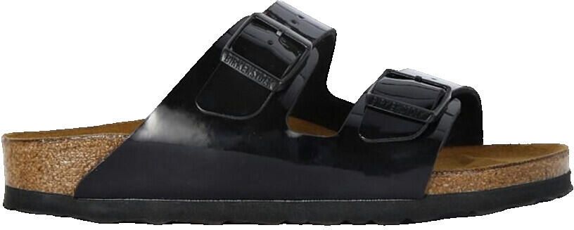 Birkenstock Arizona Slippers Black Patent Narrow fit | Zwart | Imitatieleer - Foto 12