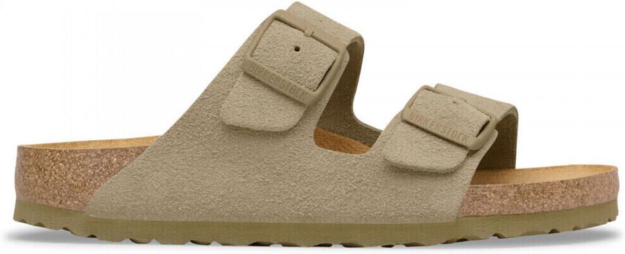 Birkenstock Slippers Arizona suede leather