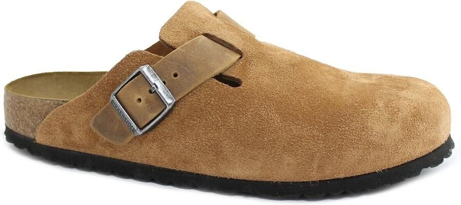 Birkenstock Klompen Boston LEVE LEOI Cognac - Foto 5