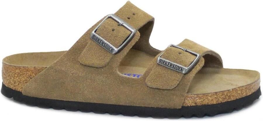 Birkenstock Arizona Soft Footbed Suede Leather Deark Tea - Foto 10