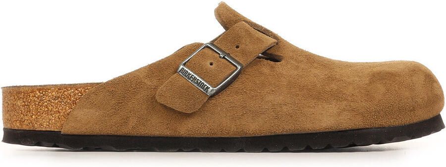 Birkenstock Suede Slippers en Sandalen Bruin Nubuck - Foto 6