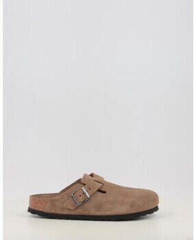 Birkenstock Slippers BOSTON SFB LEVE DARK TEA TONAL FB - Foto 2
