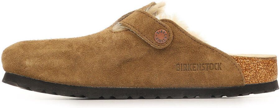 Birkenstock Boston Slippers en Sandalen Heren Bruin Nubuck - Foto 2