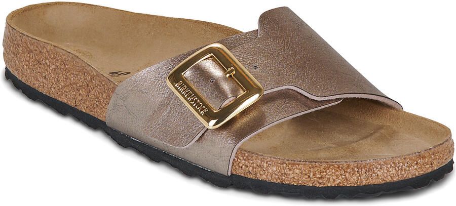 BIRKENSTOCK Slippers Dames Catalina Cushion Buckle Maat: 43 Materiaal: Leatherlook Kleur: Goud - Foto 13