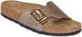 BIRKENSTOCK Slippers Dames Catalina Cushion Buckle Leatherlook Goud - Taupe