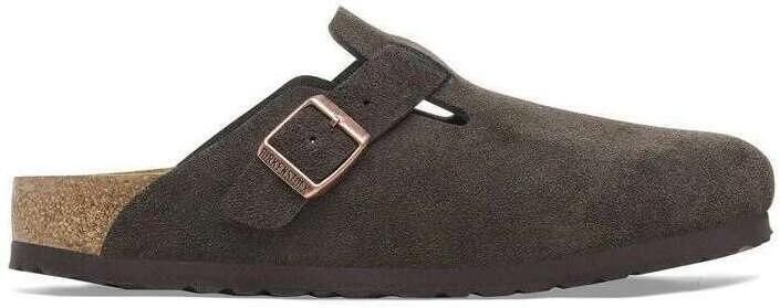 Birkenstock Boston Leve Sandalen Narrow zwart - Foto 8