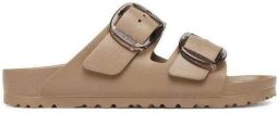 BIRKENSTOCK Badslippers Dames Arizona Big Buckle Eva Rubber Beige