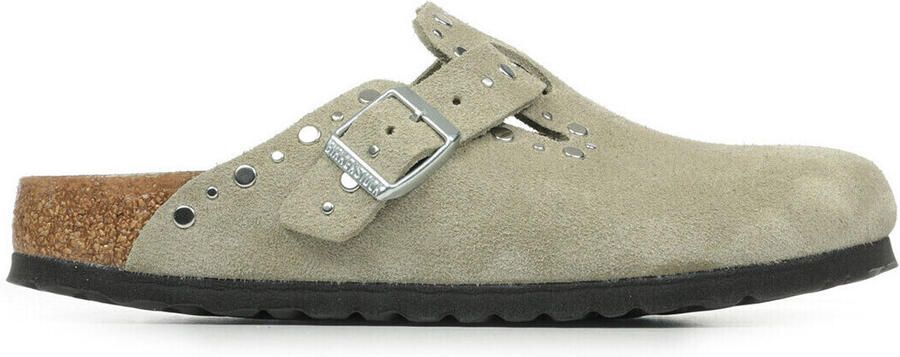 BIRKENSTOCK Instappers Dames Boston Rivet Maat: 39 Materiaal: Suède Kleur: Taupe - Foto 7