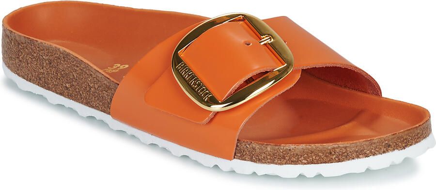 BIRKENSTOCK Sandalen 'Madrid' donkeroranje