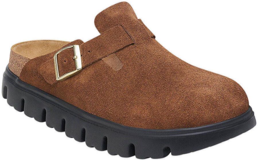 Birkenstock Chunky Dark Tea Suède Sandalen Narrow - Foto 3