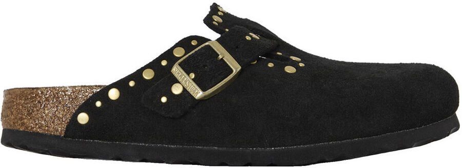 Birkenstock Slippers Sandales boston rivet daim - Foto 6