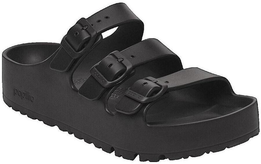 Birkenstock Slippers Sandales Florida III EVA PAP Flex Platform noir - Foto 2