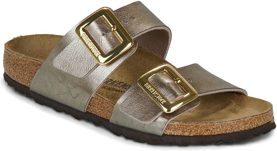 BIRKENSTOCK Slippers Dames Sydney Cushion Buckle Maat: 42 Materiaal: Leer Kleur: Bronskleurig - Foto 12