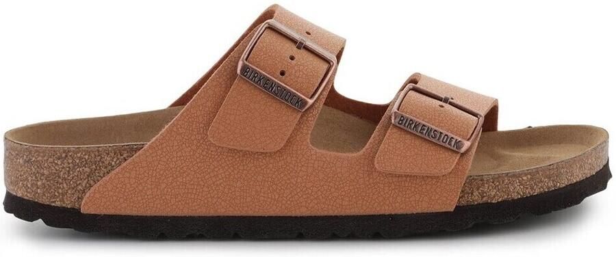 Birkenstock Arizona Vegan Birko-Flor Nubuck Sandalen Brown - Foto 8