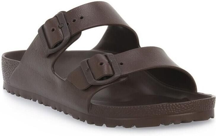 Birkenstock Chocoladebruine Dubbele Band Sandalen Brown Unisex - Foto 10