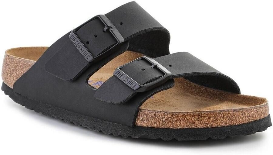 Birkenstock Arizona Slippers Black Regular fit | Zwart | Imitatieleer - Foto 9