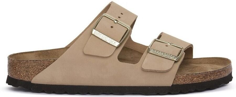 BIRKENSTOCK Slippers Dames Sydney Cushion Buckle Maat: 39 Materiaal: Leer Kleur: Bronskleurig - Foto 17