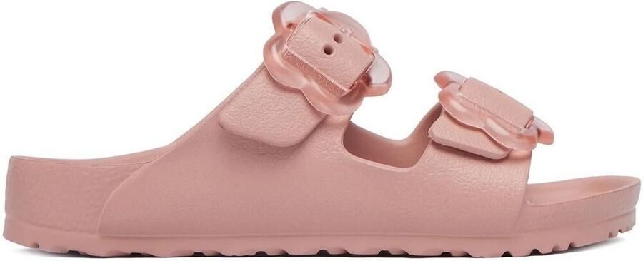 Birkenstock Kid's Arizona Flower EVA Sandalen Narrow roze - Foto 2