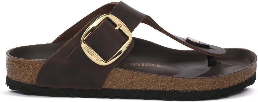 Birkenstock Teenslippers GIZEH BB HEX HABANA OILED CALZ N