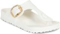 Birkenstock Slipper Gizeh Big Buckle EVA 1031366 Eggshell Normaal - Wit