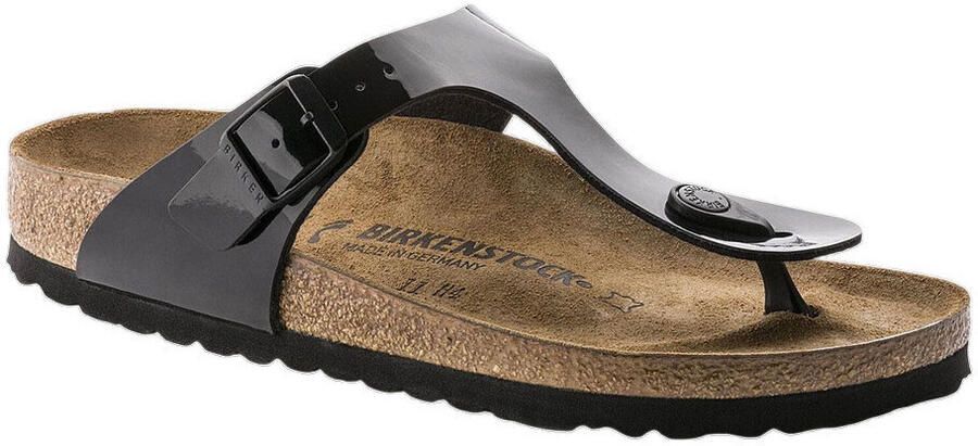 Birkenstock Teenslippers Sandales Gizeh Bf Patent synthétique