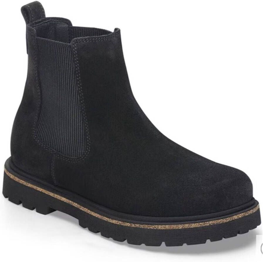 BIRKENSTOCK Chelsea Boots Dames Highwood Slip On Mid W Maat: 39 Materiaal: Suède Kleur: Zwart - Foto 2
