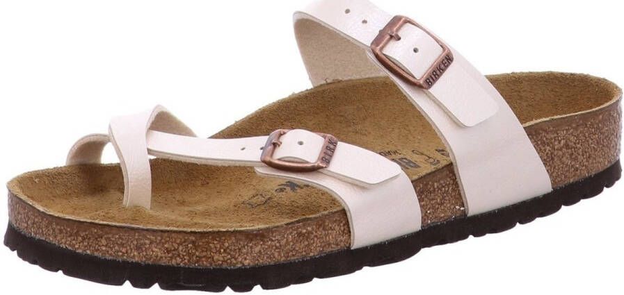 Birkenstock Mayari BF Graceful Regular Dames Slippers Pearl White - Foto 12