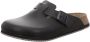 Birkenstock Boston black leather regular super grip sole - Thumbnail 4