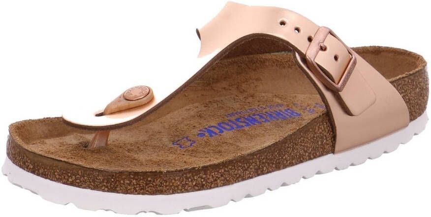 Birkenstock Gizeh Nl Wb Womens Metallic Copper Schoenmaat 35 Slides 1005048 - Foto 9