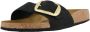 BIRKENSTOCK Slippers Dames Madrid Big Buckle Maat: 39 Materiaal: Nubuck Kleur: Zwart - Thumbnail 6