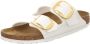 Birkenstock Slippers ARIZONA WHITE PATENT BIG BUCK CAL S - Thumbnail 1