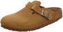 Birkenstock Bruine Corduroy Sandalen Leer Instapper Brown Unisex - Thumbnail 29