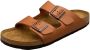 Birkenstock Slipper Arizona 1019075 Ginger Brown Natuurleer Smal 10½ - Thumbnail 3
