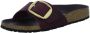 Birkenstock 'Madrid Big Buckle' Slippers Red Dames - Thumbnail 2