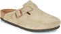 Birkenstock Boston SFB taupe suede leer regular - Thumbnail 4