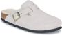 Birkenstock Klompen Boston Shearling LEVE Antique White LAF - Thumbnail 2
