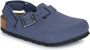 Birkenstock Kid's Tokio AS Birkibuc Sandalen Narrow blauw - Thumbnail 6