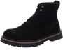 Birkenstock HIGHWOOD LACE MID SUEDE LTHR Vrije tijd half-hoogHeren veterschoenHeren sneakers Zwart - Thumbnail 3