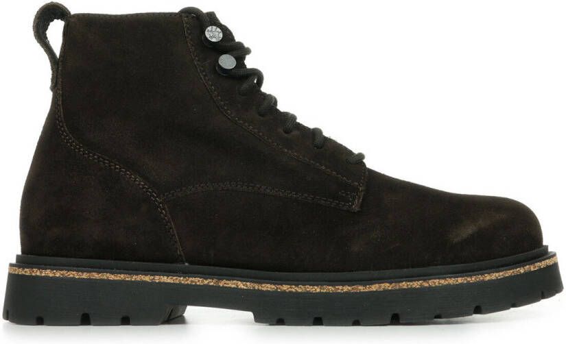 BIRKENSTOCK Veterboots Heren Highwood Lace Mid M Suède Bruin