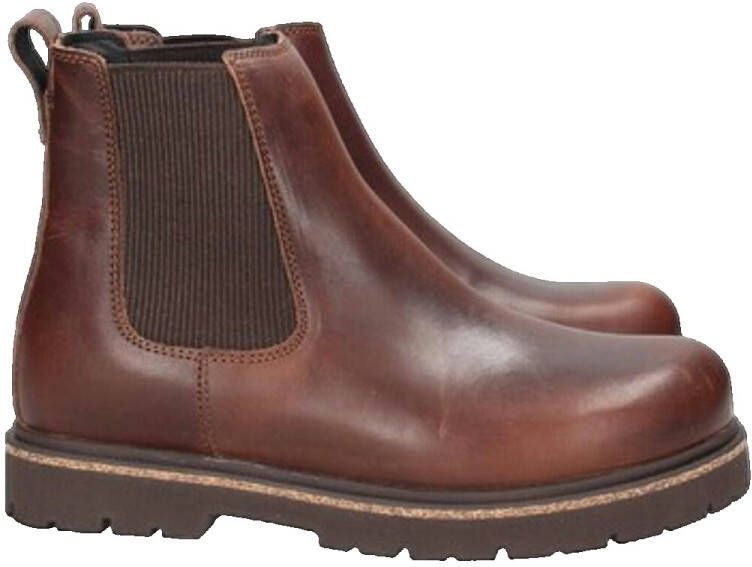 Birkenstock Herenschoen Highwood Slip On Brown Heren