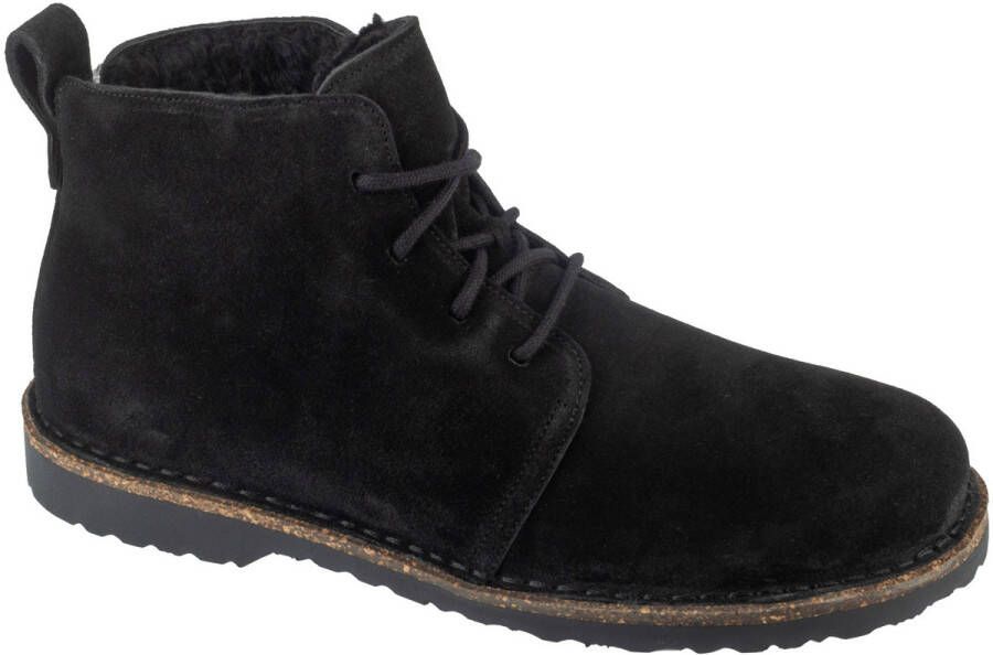 Birkenstock UPPSALA CHUKKA SHEARLING SUEDE Hoge sneakersHoge sneakersVeterbootsDames veterschoenenDames sneakersVrije tijd half-hoogHalf-hoge schoenenHeren veterschoenHeren sneakers Zwart - Foto 7