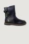 Birkenstock Zwarte Leren Enkellaarzen met Opvallend Gespdetail Black Dames - Thumbnail 3