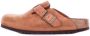 Birkenstock Boston Slippers Cognac Narrow Fit Unisex - Thumbnail 18
