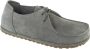 Birkenstock Grijze Veterschoenen met Rubberen Zool - Thumbnail 2