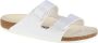 Birkenstock Arizona Slippers Triple White Narrow fit | Wit | Imitatieleer - Thumbnail 126