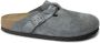 Birkenstock Boston Braided Suede Leather Basalt Gray Narrow - Thumbnail 2