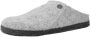 Birkenstock Zermatt narrow Filz Shearling Cozy Home Dames Pantoffels Light Grey - Thumbnail 3