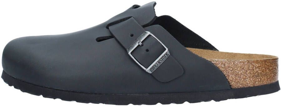 Birkenstock Boston Black narrow Fettleder Oiled Leather Unisex Pantoffels Zwart - Foto 20